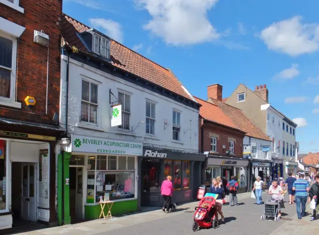 Butcher Row in Beverley