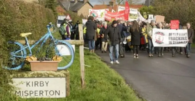 Fracking campaigners