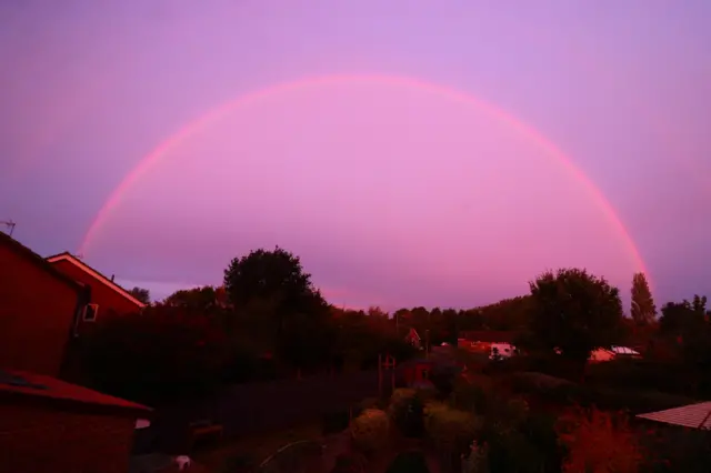 Photograph of the sunrise in Beverley