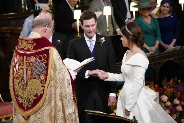 Princess Eugenie and Jack Brooksbank