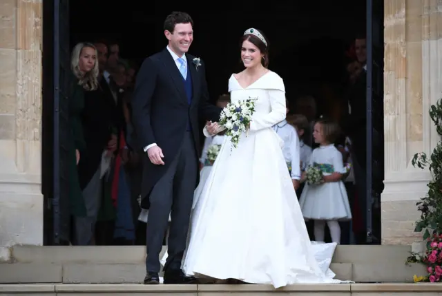 Princess Eugenie and Jack Brooksbank