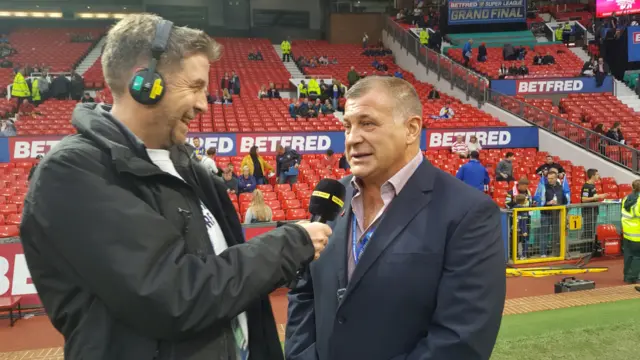 Shaun Wane pre-match interview