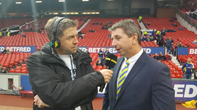 Steve Price pre-match interview