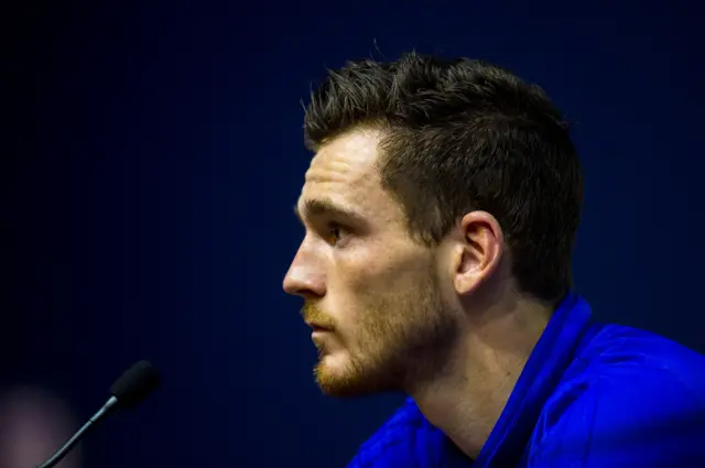 Scotland captain Andy Robertson