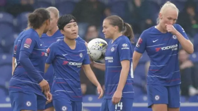 Chelsea beaten in WSL for first time since May 2017