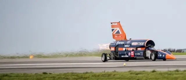 Bloodhound car