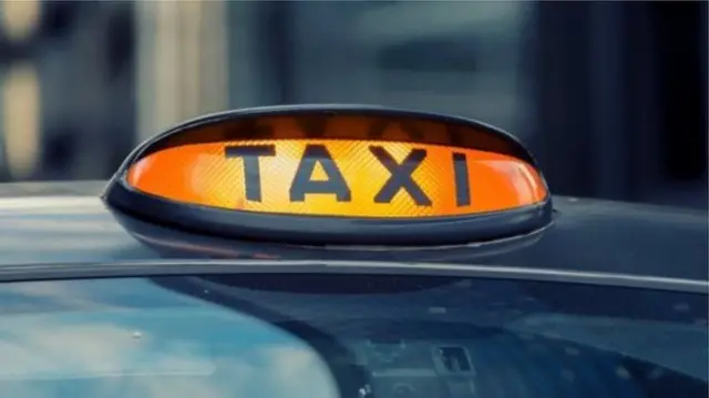 taxi sign