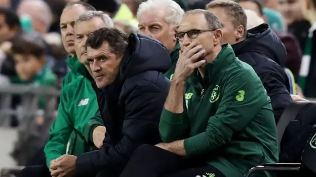 Roy Keane and Martin O'Neill