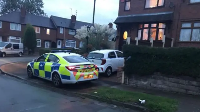 Police outside house