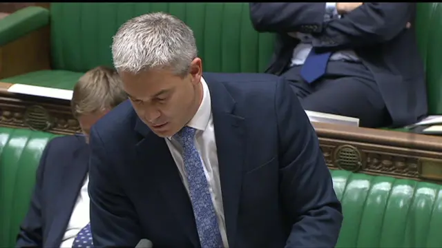 Health Minister Stephen Barclay