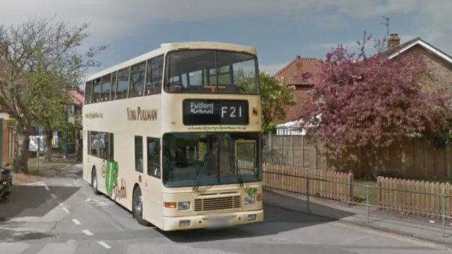 A York Pullman bus