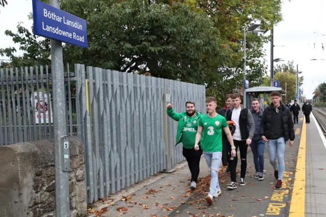 Republic of Ireland fans