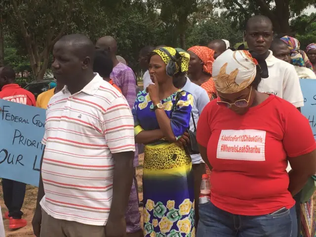 People on a march