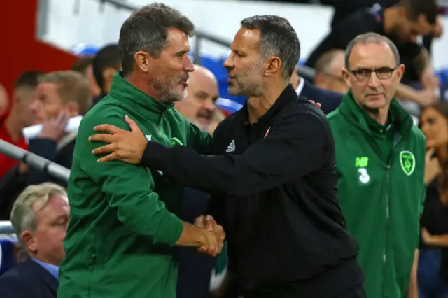 Roy Keane and Ryan Giggs