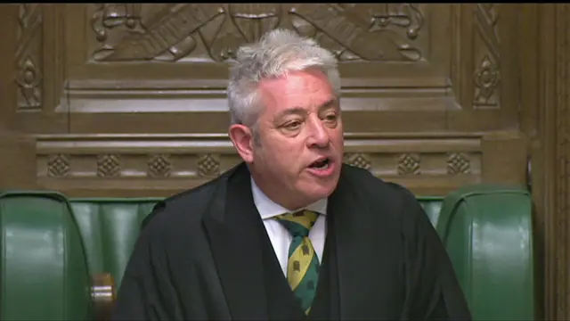 Speaker John Bercow