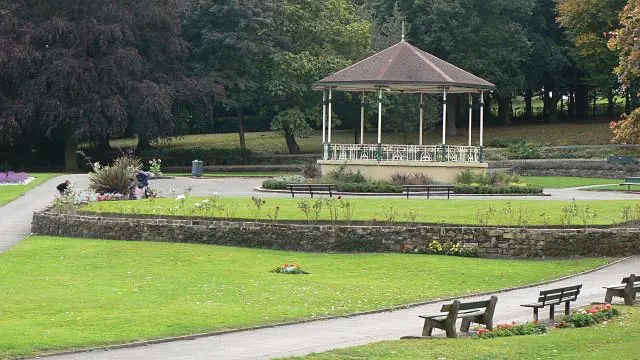 A bandstand at the park