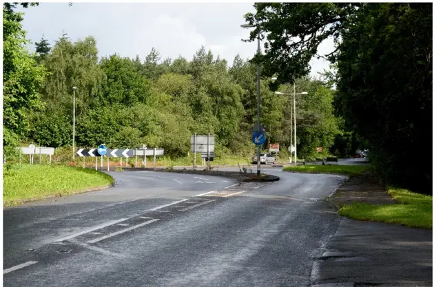 The A382 between Newton Abbot and Drumbridges