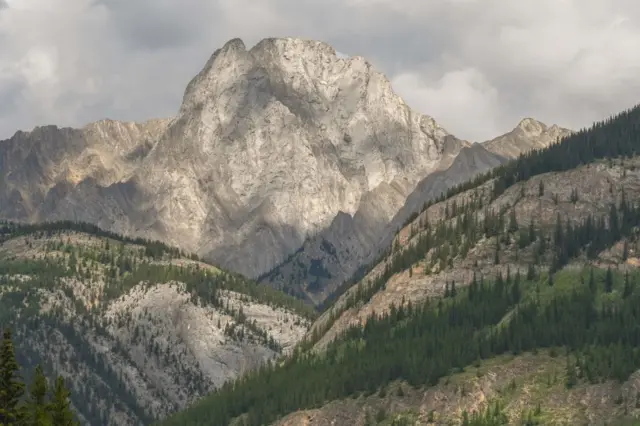 The Canadian Rocky Mountains in Alberta, Canada.