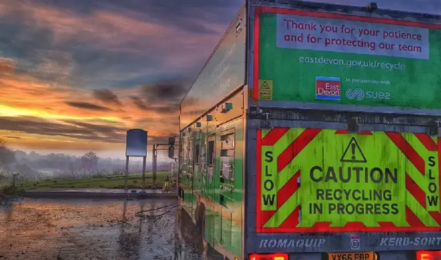 recycling van