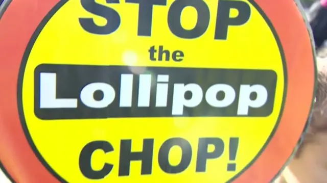 Lollipop protest