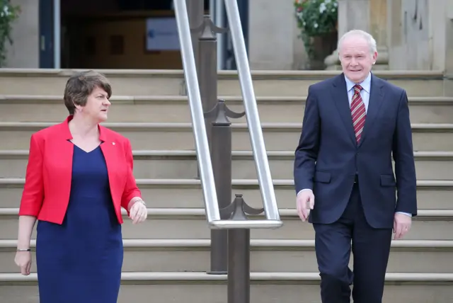 Arlene Foster and Martin McGuinness