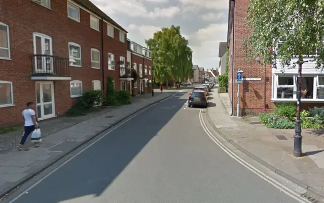 West St Helen's Street in Abingdon