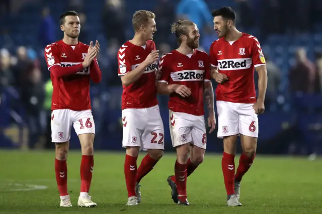 Middlesbrough celebrate