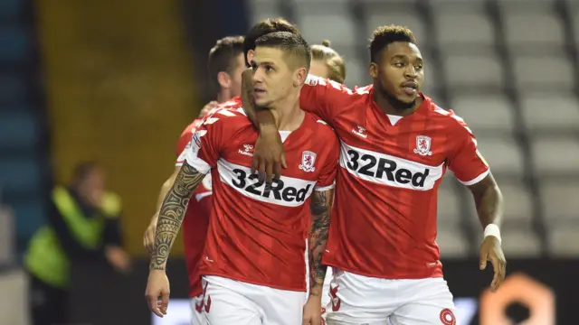 Mo Besic and Britt Assombalonga