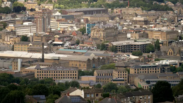 A generic view of Huddersfield