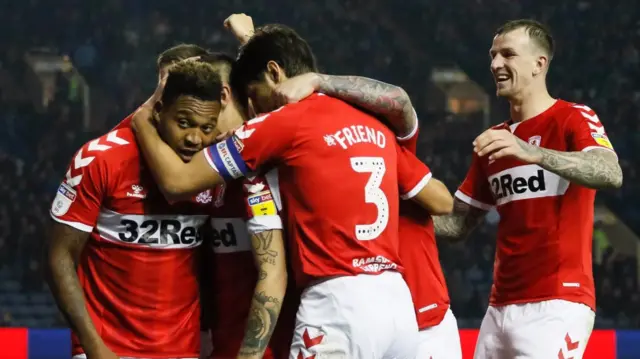 Middlesbrough celebrate