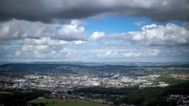 A generic view of Huddersfield