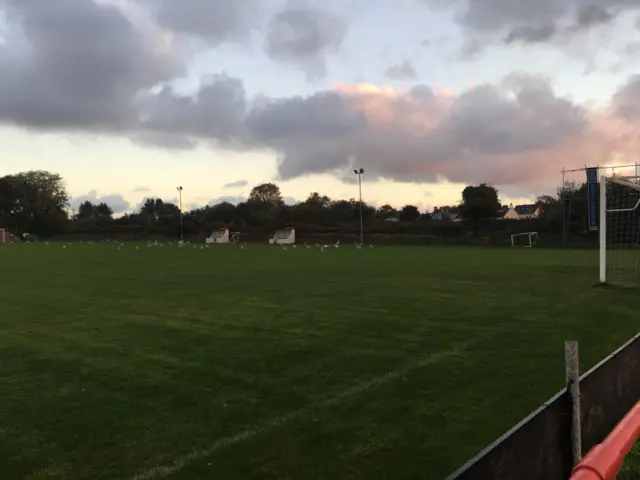 Guernsey football pitch