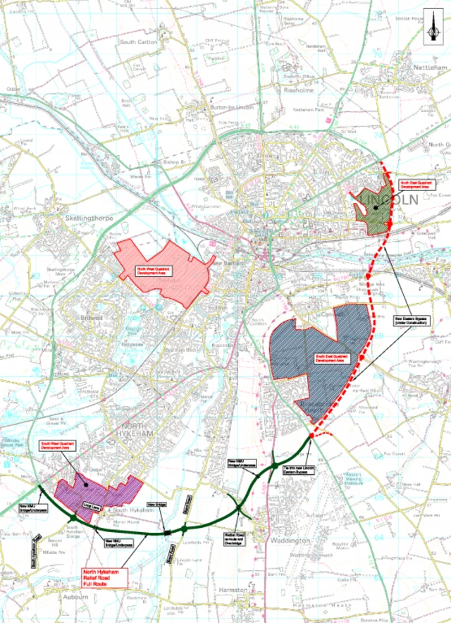 North Hykeham Relief Road plans