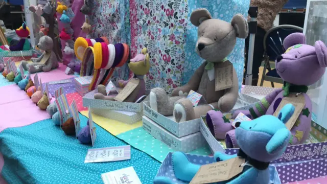 Teddy bear stall