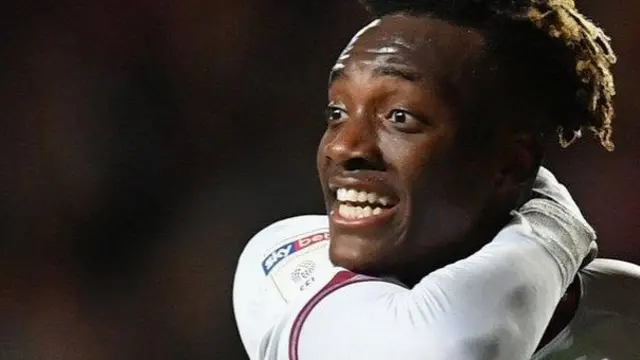 Aston Villa striker Tammy Abraham