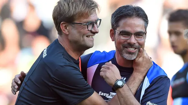 Jurgen Klopp and David Wagner