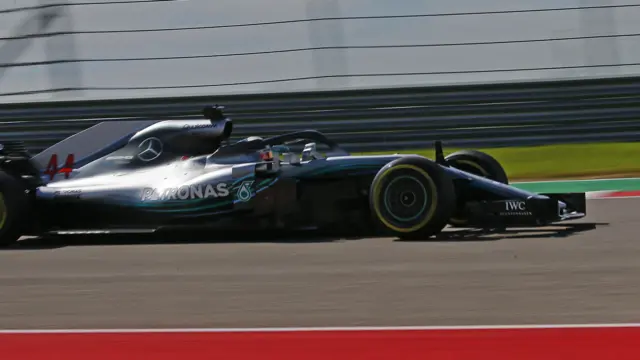 Mercedes' Lewis Hamilton