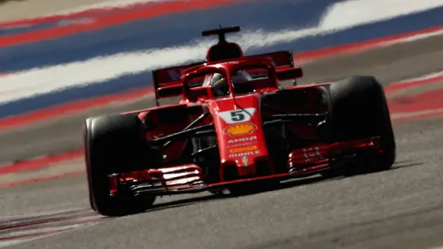 Ferrari's Sebastian Vettel