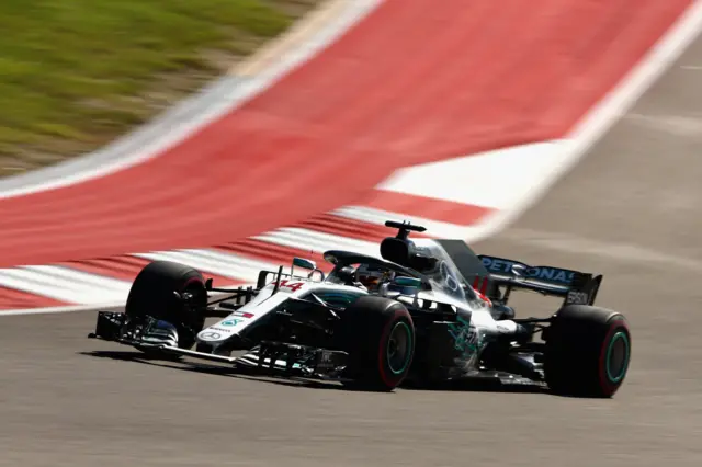 Mercedes' Lewis Hamilton