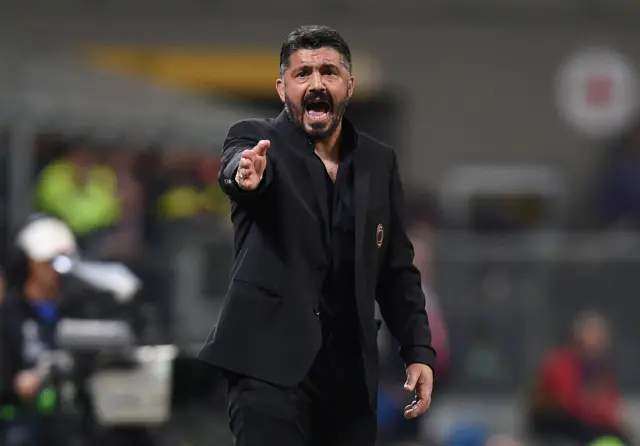 AC Milan boss Gennaro Gattuso