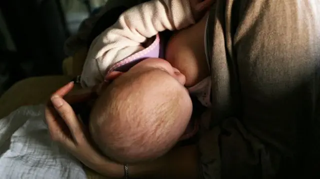 Breastfeeding child