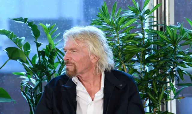 Sir Richard Branson  on October 11, 2018 in Sydney, Australia