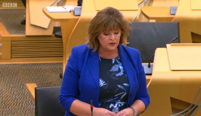 Culture Secretary Fiona Hyslop