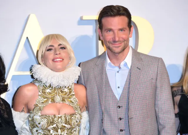 Lady Gaga and Bradley Cooper