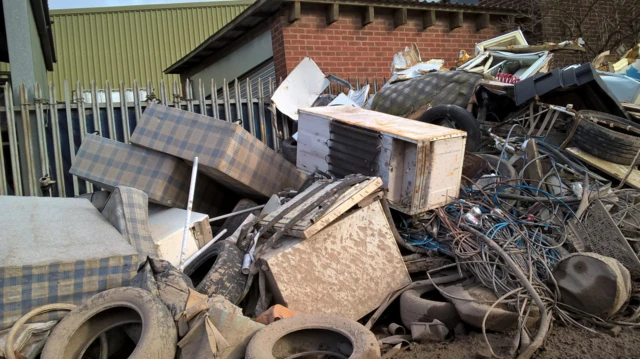 Barkby Road fly-tipping