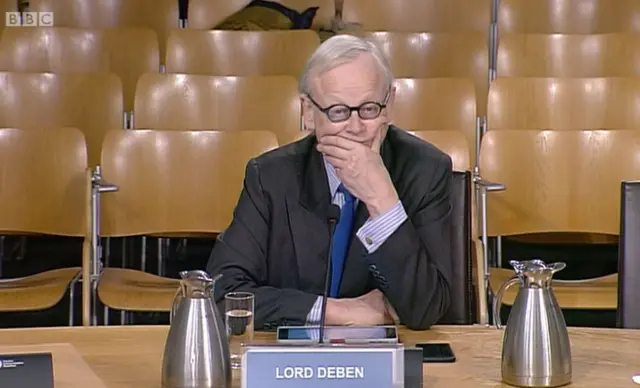 Lord Deben, chair of the Committee on Climate Change