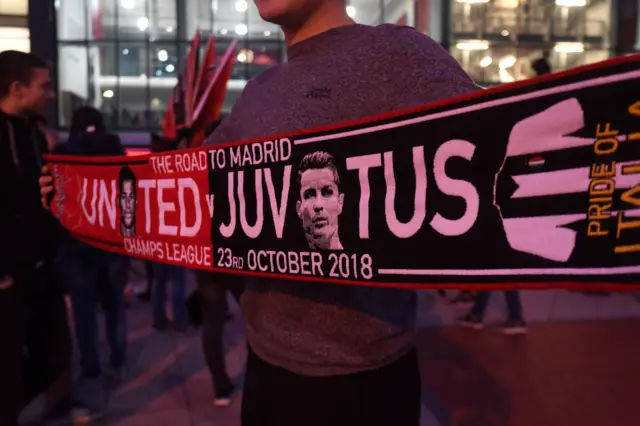 A half and half scarf