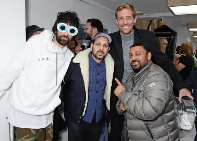 Sergio Pizzorno, Dynamo, Peter Crouch and Prince Naseem Hamed