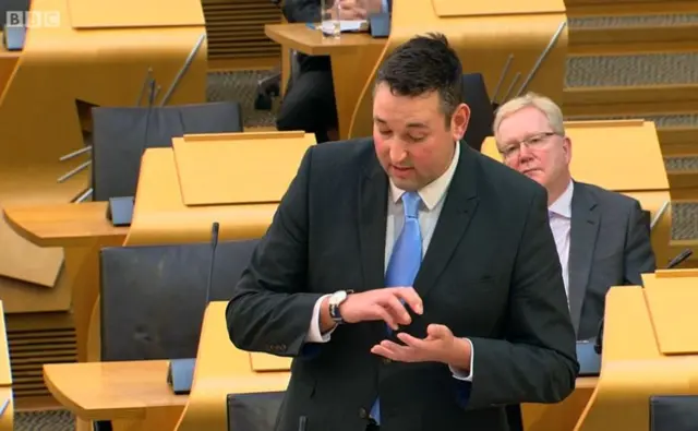 Tory MSP Miles Briggs