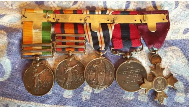 stolen medals